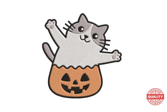 Cat in Pumpkin Bucket: A Craft Fair Best-Seller Review
