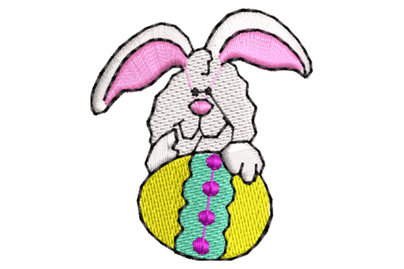 Rabbit Embroidery Design Review for Business Merch