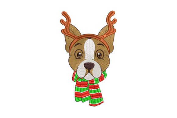 Reindeer Dog Christmas: A Designer's Review for Holiday Stitching
