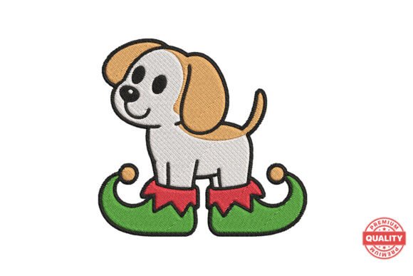 Review: Christmas Dog in Elf Shoes for Holiday Goods