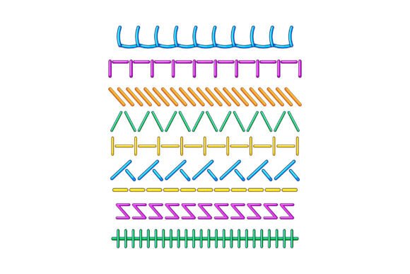 Review: Colorful Embroidery Stitch Patterns Show