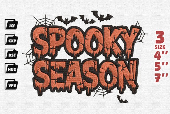 Review: Distressed Spooky Season Halloween Embroidery Design