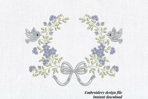 Review: Floral Bird Wreath Wedding Flower Frame