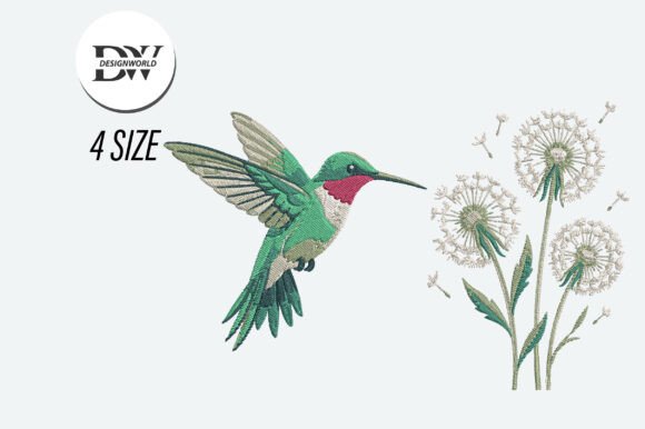Review: Hummingbird Embroidery Design for Holiday Collections