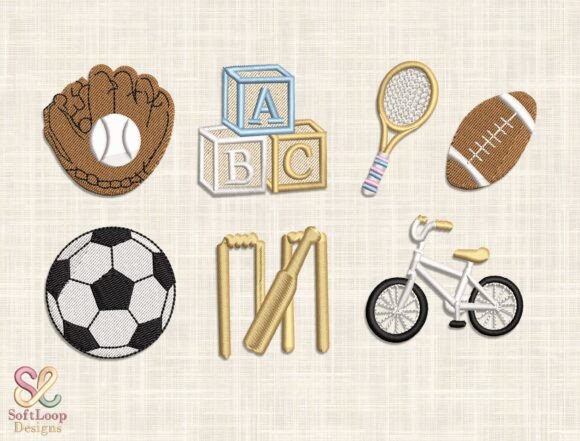 Sports Embroidery Design Bundle Review for Craft Fairs
