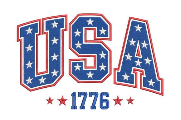 USA 1776 Embroidery Design: A Patriotic Review